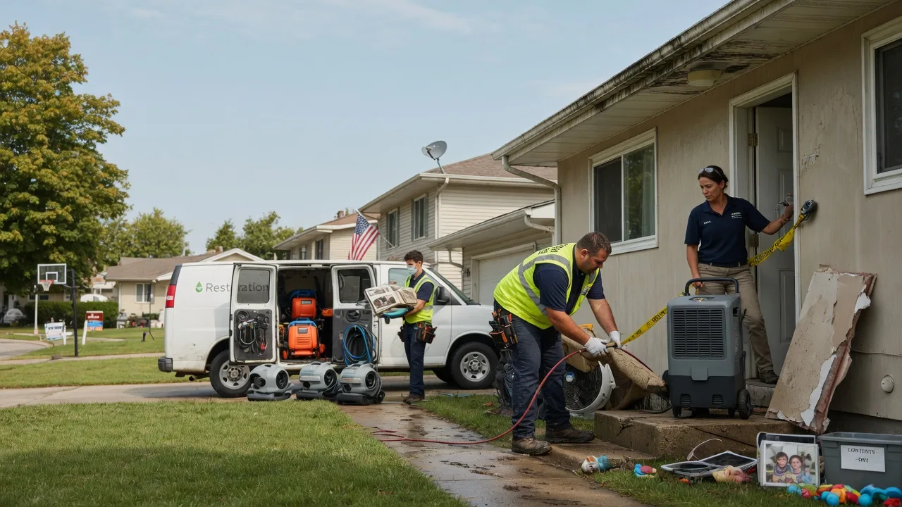 Water Damage Restoration in Remington, IN near me